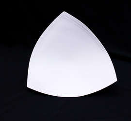 Поролоновая чашка треугольная, белый, артикул 630Ф